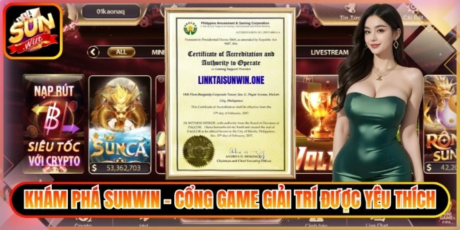 Khám phá Sunwin – cổng game giải trí được yêu thích